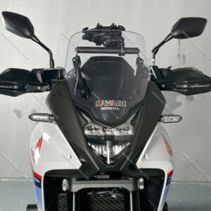 מראה אגרסיבי של Honda XL750 עם מיגון כידון מלא