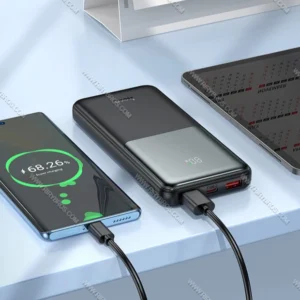 מטען נייד 10000mAh עם טעינה מהירה HOCO J136